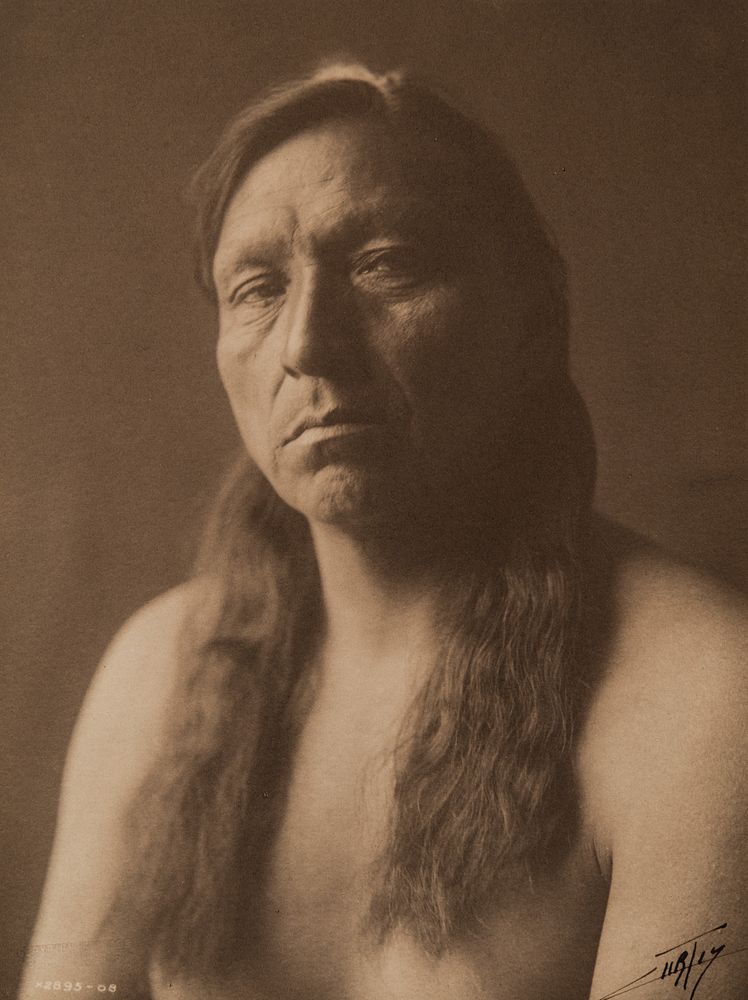 Appraisal: Edward Curtis Four Horns - Arikara Edward S Curtis -