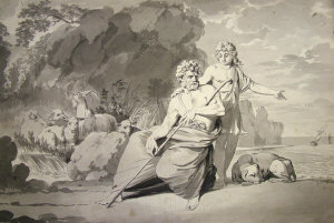 Appraisal: Attributed to Conrad Martin Metz German - - A Classical