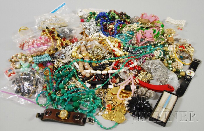 Appraisal: Group of Assorted Costume Jewelry including some vintage items beaded