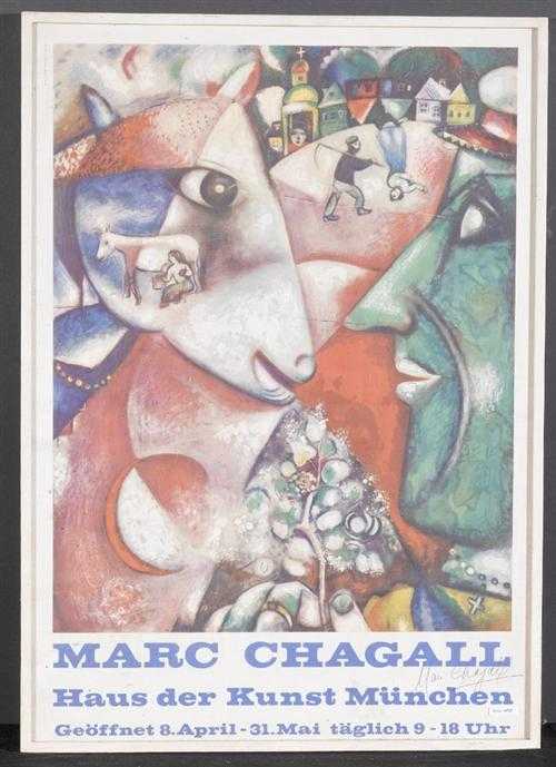 Appraisal: CHAGALL MARC Vitebsk - Saint-Paul-de-Vence Marc Chagall Haus der Kunst