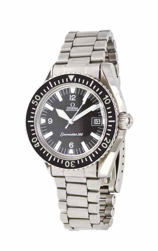 Appraisal: A Stainless Steel Seamaster Wristwatch Omega Circa mm case diameter