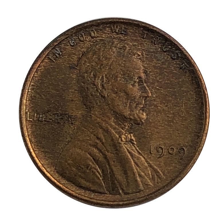 Appraisal: VDB Lincoln Cent Wheat Penny Full Red Beauty