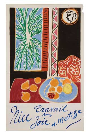 Appraisal: HENRI MATISSE - NICE x inches x cm Mourlot Paris