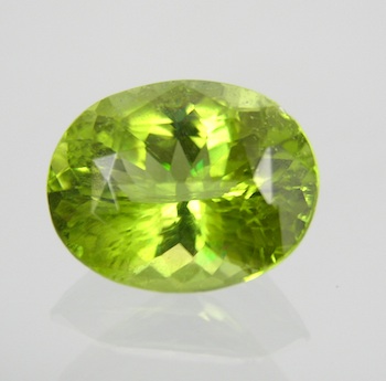 Appraisal: A Gem Quality Carat Peridot Oval brilliant cut peridot over