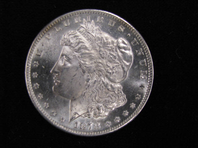 Appraisal: -S Morgan Silver Dollar uncirculated