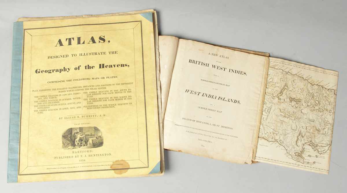 Appraisal: 'Atlas Geography of the Heavens'' ''British West Indies'' ''Atlas designed