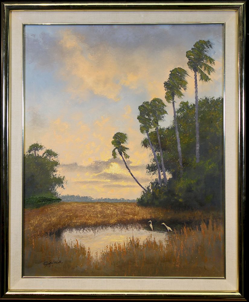 Appraisal: Russell Scheibenberger Florida th C Russell Scheibenberger Florida th C