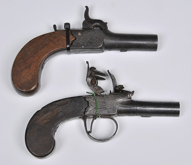 Appraisal: A FLINTLOCK PISTOL by George Jones of London th Century