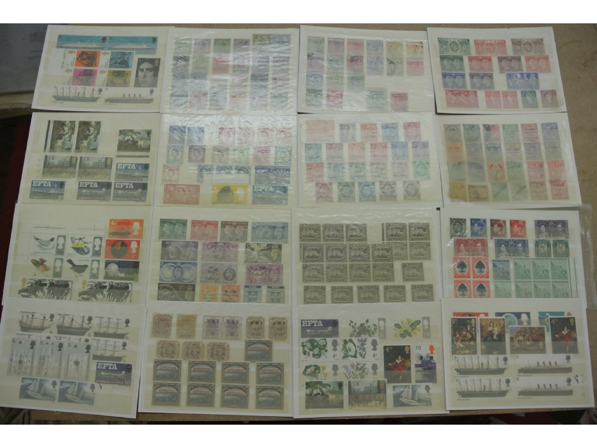 Appraisal: A selection of mint and used GB and Commonwealth stamp