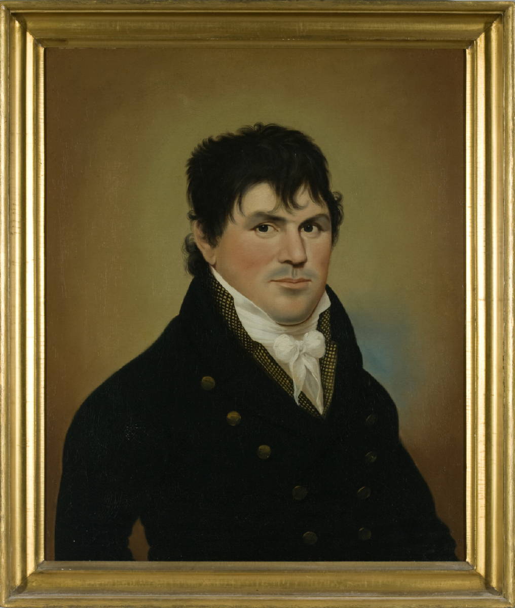 Appraisal: PORTRAIT OF CAPTAIN WILLIAM CHAMPLIN - OF BRISTOL RHODE ISLAND