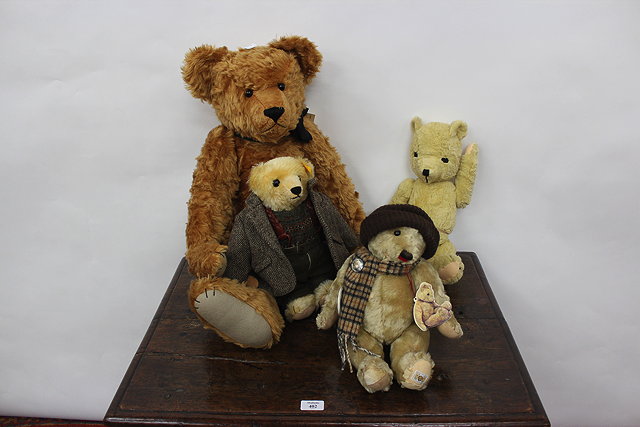 Appraisal: POP LIMITED EDITION MOHAIR COLLECTORS BEAR by Janet Clarke number