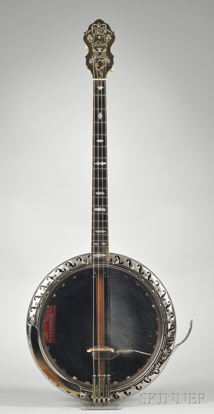 Appraisal: American Tenor Banjo Bacon Manufacturing Company Groton c Model B