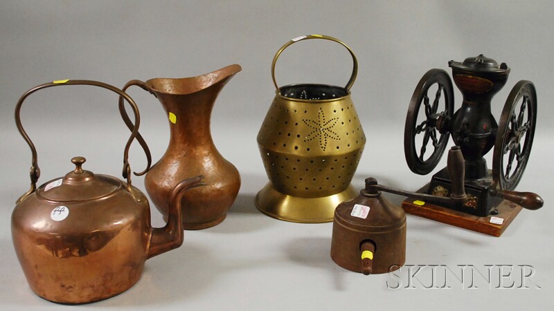 Appraisal: Four Assorted Kitchen and Domestic Items a Landers Frary Clark