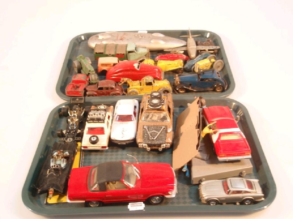 Appraisal: Corgi James Bond Austin Martin DB Corgi Batmobile and other