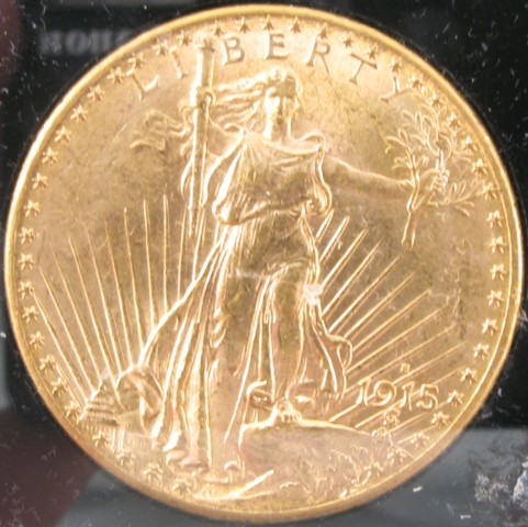 Appraisal: U S TEN DOLLAR GOLD COIN St Gaudens type -S