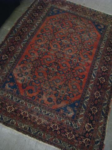 Appraisal: Antique ' '' x ' '' Oriental Rug traditional pattern