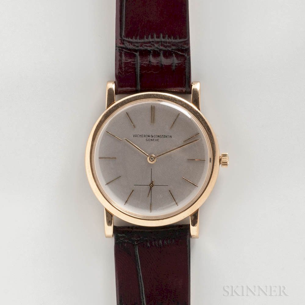 Appraisal: Vacheron Constantin kt Gold Reference Wristwatch Vacheron Constantin kt Gold