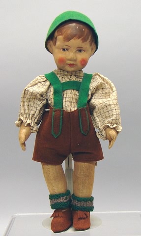 Appraisal: Kathe Kruse type Bing Art doll type Male child with