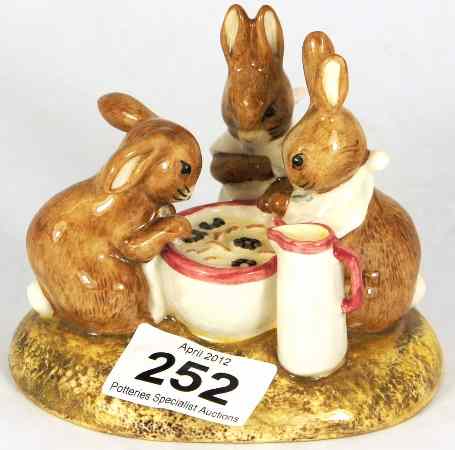 Appraisal: Beswick Beatrix Potter Tableau Figure Flopsy Mopsy and Cottontail Limited