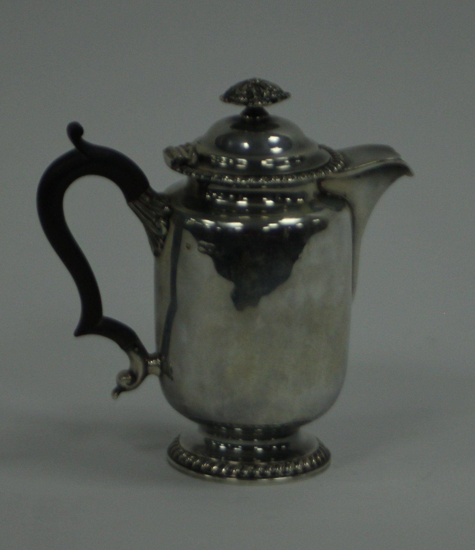 Appraisal: A silver hot water jug William Hutton Sons Ltd London