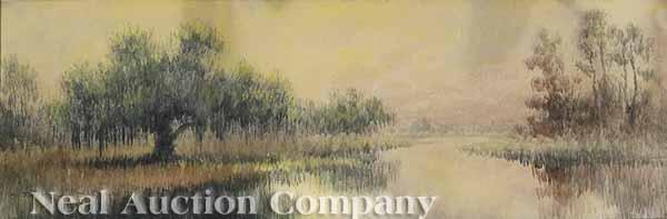 Appraisal: Alexander John Drysdale American New Orleans - Louisiana Bayou oil