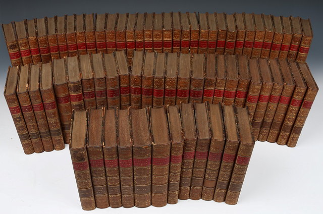 Appraisal: SCOTT Sir Walter A Collection of Work including vols of