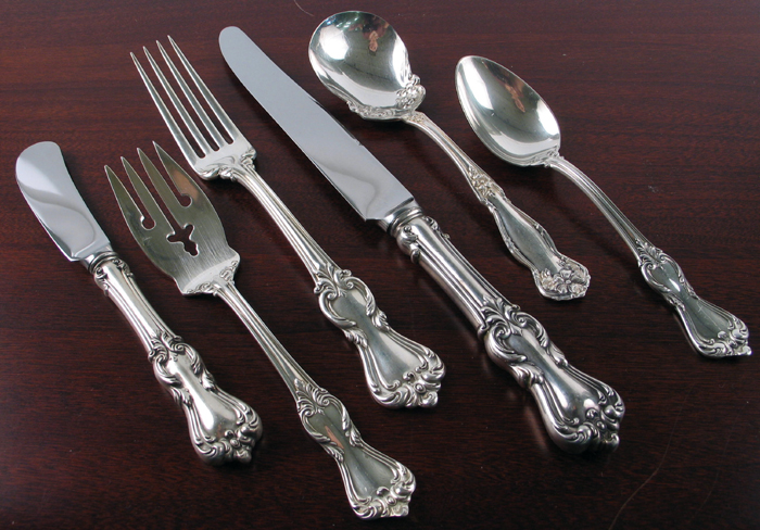 Appraisal: STERLING SILVER TABLE WARE SET pieces by Reed and Barton