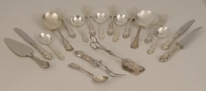 Appraisal: Assembled American Sterling Silver -Piece Flatware Service Approx oz weighable