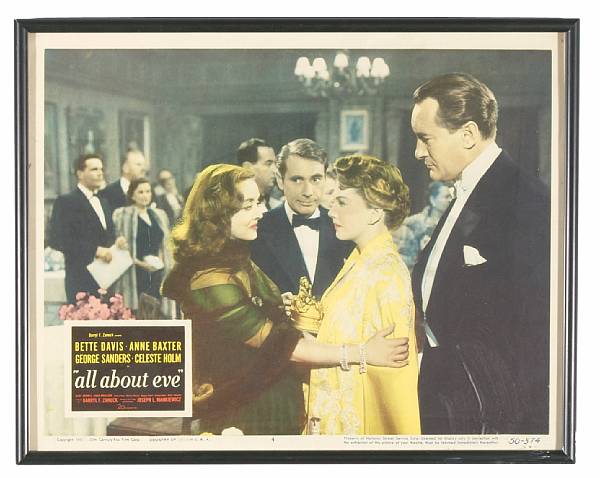 Appraisal: A large collection of framed lobby cards s- s Approximately