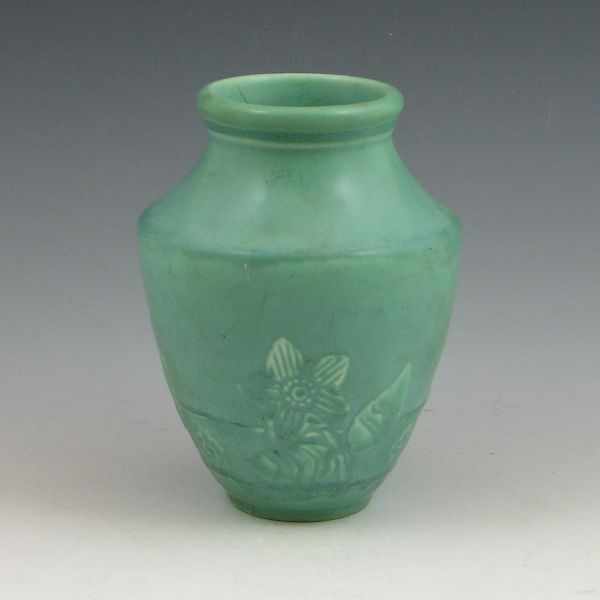 Appraisal: Rookwood vase from in light matte green Marked with Rookwood