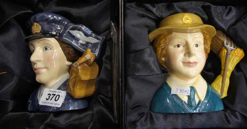 Appraisal: Royal Doulton Intermediate Character Jugs Womens Auxillary Air Force D