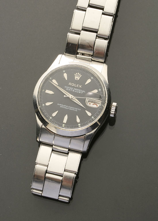 Appraisal: Gentleman's Stainless Steel Automatic Wristwatch Rolex Oyster Perpetual Datejust Swiss