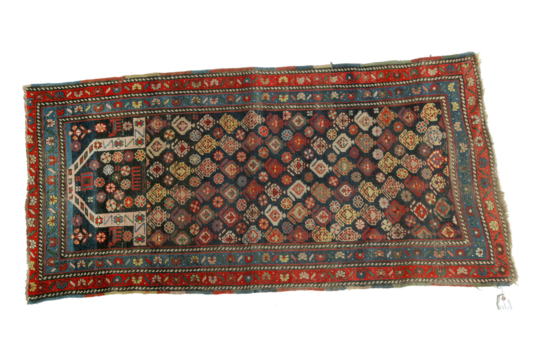 Appraisal: ORIENTAL RUG First half- th century Karaba Gende prayer rug