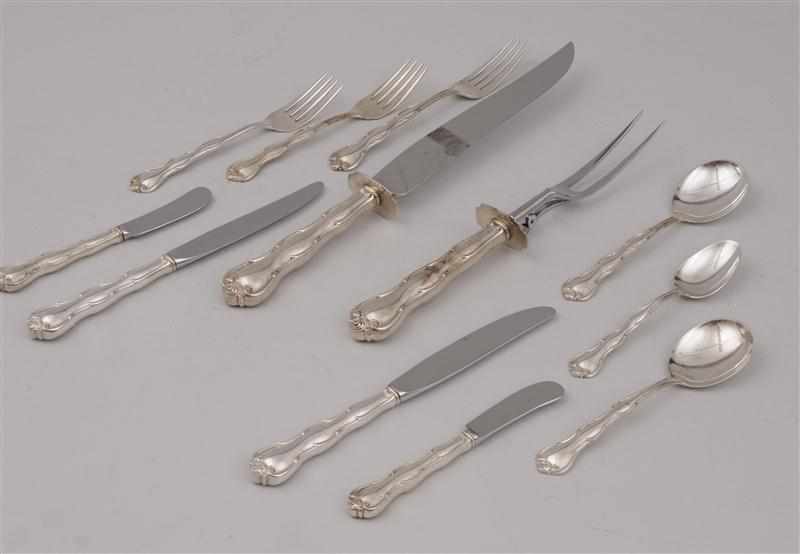 Appraisal: GORHAM MFG CO SILVER NINETY-SEVEN PIECE ''RONDO'' PATTERN PART FLATWARE