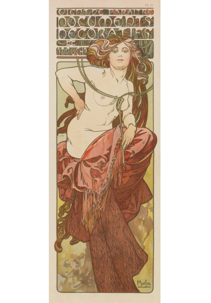 Appraisal: ALPHONSE MUCHA - DOCUMENTS D CORATIFS DE A M MUCHA