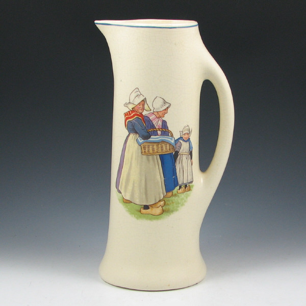 Appraisal: Roseville Dutch Creamware - Tankard Roseville Dutch Creamware - tankard