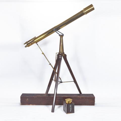 Appraisal: Large and Impressive Five Inch Century Model Astronomical Refracting Telescope