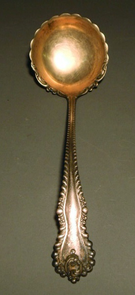 Appraisal: Sterling silver ladle by Dominick Haff in the Mazarin pattern