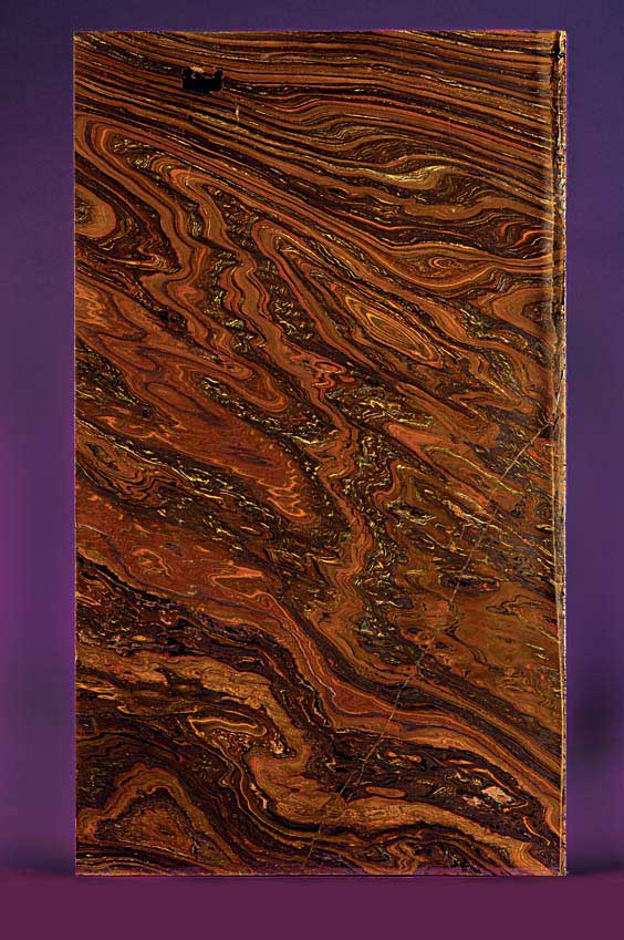 Appraisal: TIGER IRON SLAB Ord Ranges Western Australia This highly esthetic