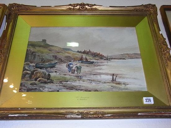 Appraisal: GEORGE GOODALL British th Century 'Nr Penzance' signed lower right