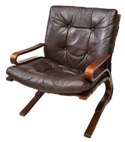 Appraisal: Danish mid-century modern Siesta style armchair c s the bentwood