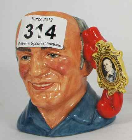 Appraisal: Royal Doulton Small Character Jug Henry Cooper D Limited Edition