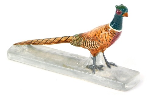 Appraisal: A Beswick model of a pheasant numbered cm wide