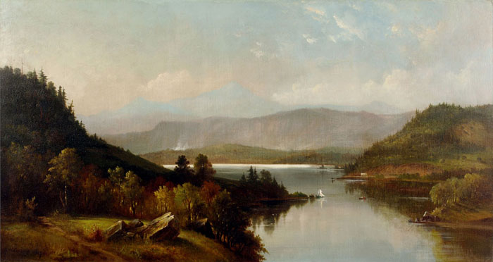 Appraisal: SAMUEL W GRIGGS AMERICAN - VIEW OF MT CHOCORUA Oil