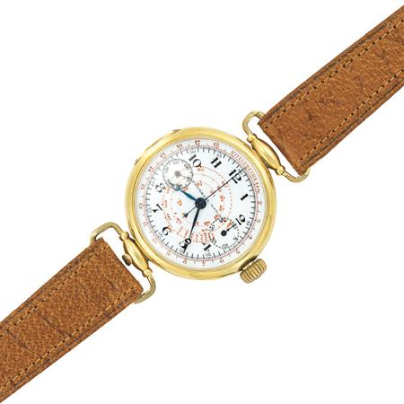 Appraisal: Gentlemans Gold Chronograph Wristwatch Universal Watch Co Estimate -