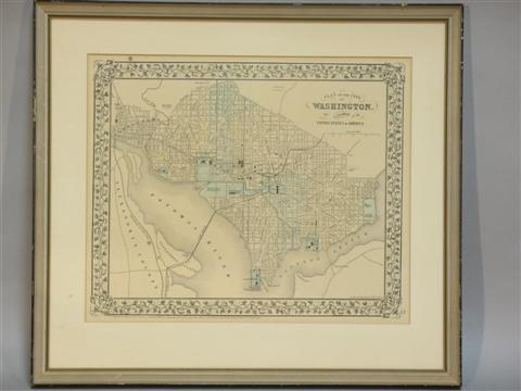 Appraisal: PLAN OF THE CITY OF WASHINGTON THE CAPITOL OF THE