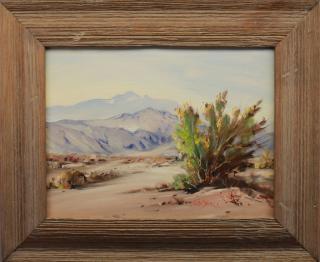 Appraisal: Frederick Chisnall Frederick Chisnall California Canada England - Southwest desert