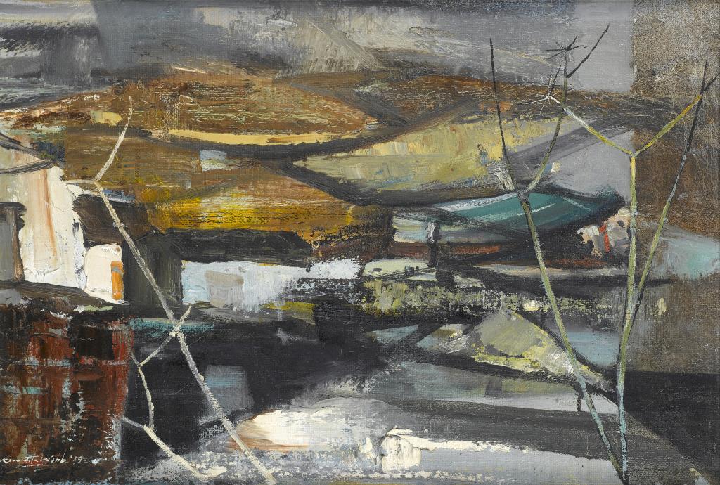 Appraisal: KENNETH WEBB RWA RUA - IRISH LANDSCAPE signed and dated