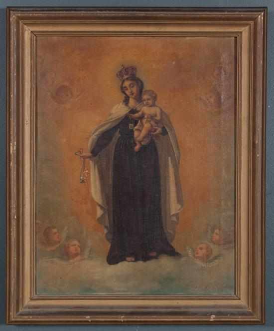 Appraisal: Mariano de la Rocha y Delgado Spanish - Madonna of