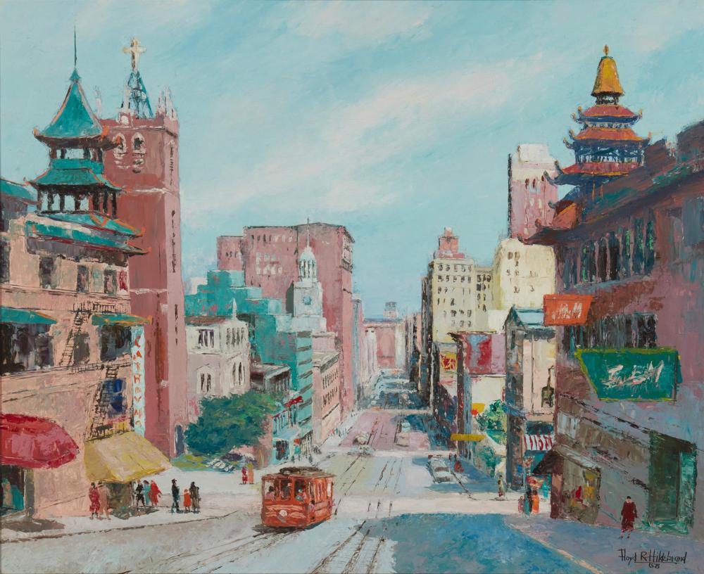 Appraisal: Floyd Hildebrand - San Francisco CA California Street San Francisco